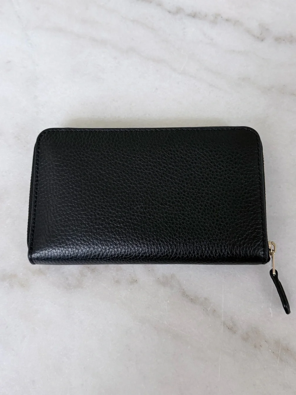 Black Coach Medium Zip ID Wallet